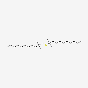 molecular formula C24H50S2 B3025605 Di-tert-dodecyl disulfide CAS No. 440659-94-9