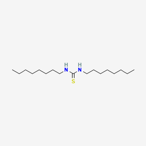 B3025610 1,3-Dioctyl-2-thiourea CAS No. 34853-57-1