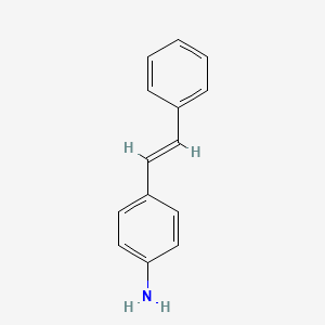 B3025645 4-Aminostilbene CAS No. 4309-66-4