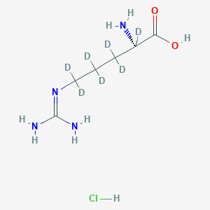 L-Arginine-2,3,3,4,4,5,5-d7, hydrochloride (1:1)