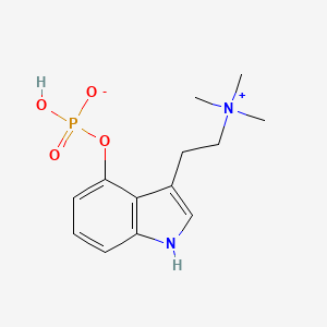 molecular formula C13H19N2O4P B3025662 Aeruginascin CAS No. 114264-95-8
