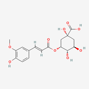 molecular formula C17H20O9 B3025668 3-Feruloylquinic acid CAS No. 40242-06-6