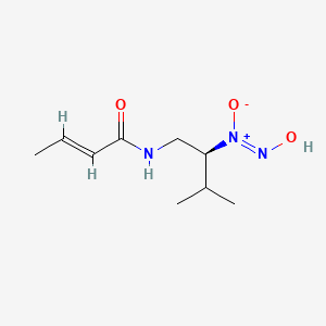 molecular formula C9H17N3O3 B3025674 Dopastin CAS No. 37134-80-8