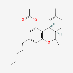 molecular formula C23H32O3 B3025705 四氢大麻酚乙酸酯 CAS No. 23132-17-4