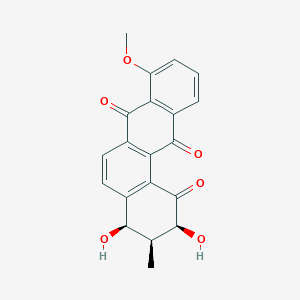 molecular formula C20H16O6 B3025712 Rubiginone D2 CAS No. 274913-71-2