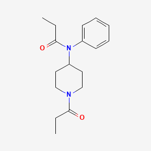 N-[1-(1-oxopropyl)-4-piperidinyl]-N-phenyl-propanamide