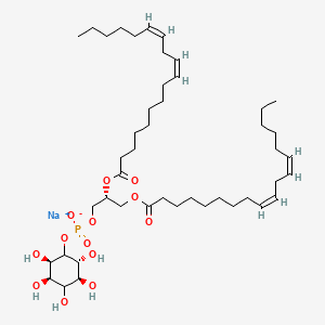 (R)-2,3-bis(((9Z,12Z)-octadeca-9,12-dienoyl)oxy)propyl ((1S,2R,3R,4S,5S,6R)-2,3,4,5,6-pentahydroxycyclohexyl) phosphate