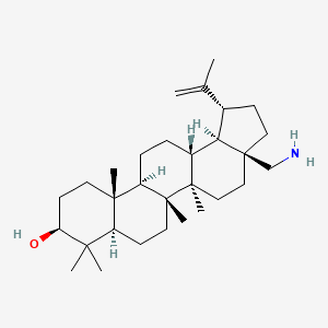 molecular formula C30H51NO B3025735 (3beta)-28-Amino-lup-20(29)-en-3-ol CAS No. 25613-16-5