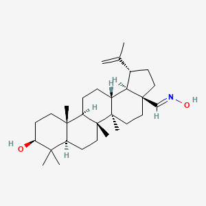 molecular formula C30H49NO2 B3025738 3beta-Hydroxy-lup-20(29)-en-28-al oxime CAS No. 25613-12-1