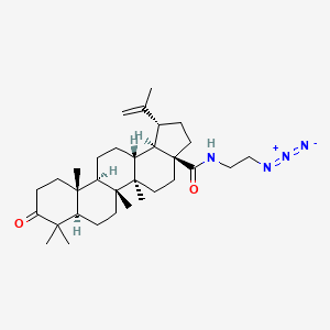 molecular formula C32H50N4O2 B3025739 N-(2-azidoethyl)-3-oxo-lup-20(29)-en-28-amide CAS No. 2055270-64-7
