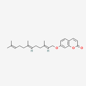molecular formula C24H30O3 B3025755 Umbelliprenin CAS No. 532-16-1