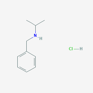 molecular formula C10H16ClN B3025775 N-苄基丙烷-2-胺；盐酸盐 CAS No. 18354-85-3
