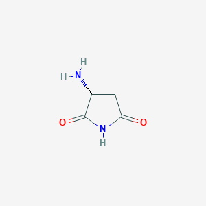 molecular formula C4H6N2O2 B3025788 3-Aminosuccinimide CAS No. 404887-22-5