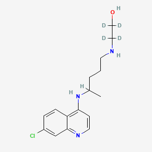 2-[[4-[(7-Chloro-4-quinolinyl)amino]pentyl]amino]-ethan-1,1,2,2-d4-ol