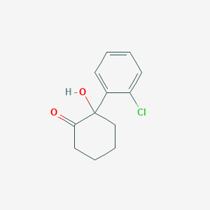 (+/-)-2-(2-Chlorophenyl)-2-hydroxycyclohexanone