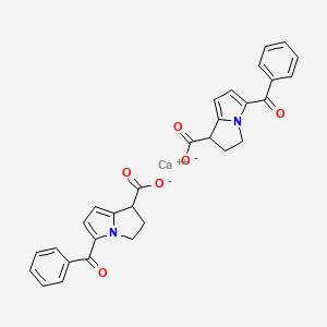 molecular formula C30H24CaN2O6 B3025866 Ketorolac calcium CAS No. 167105-81-9