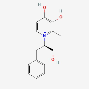 molecular formula C15H18NO3+ B3025876 Chembl4595118 CAS No. 2457170-98-6