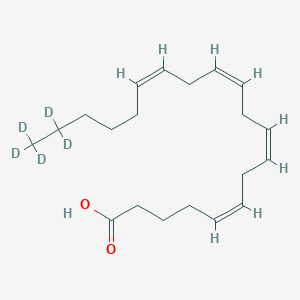 (5Z,8Z,11Z,14Z)-19,19,20,20,20-pentadeuterioicosa-5,8,11,14-tetraenoic acid