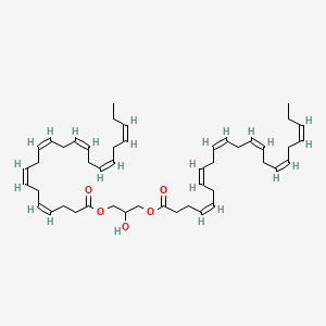 (4'Z,7'Z,10'Z,13'Z,16'Z,19'Z)-4Z,7Z,10Z,13Z,16Z,19Z-docosahexaenoic acid, diester with 1,2,3-propanetriol