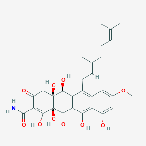 molecular formula C30H33NO10 B3025928 Previridicatumtoxin CAS No. 1379585-81-5