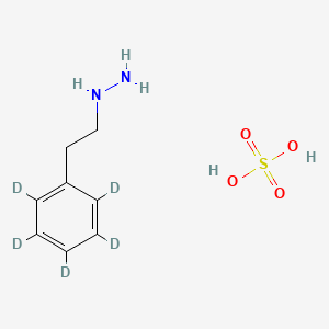 (2-Phenylethyl-d5)-hydrazine, monosulfate