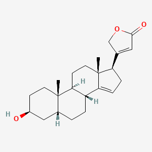 3beta-Hydroxy-5beta-carda-14,20(22)-dienolide