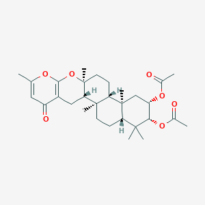 molecular formula C30H42O7 B3025980 Sartorypyrone B 