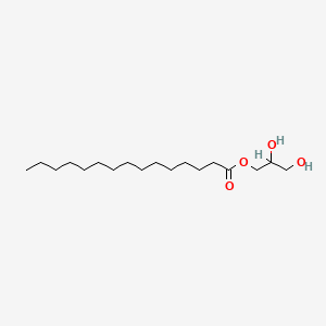 molecular formula C18H36O4 B3026004 2,3-Dihydroxypropyl pentadecanoate CAS No. 62927-08-6