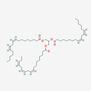 molecular formula C57H96O6 B3026093 Glycerol 1-alpha-linolenate 2,3-dilinolate CAS No. 55771-89-6