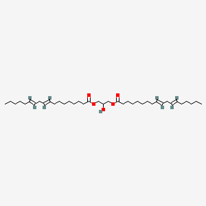 molecular formula C39H68O5 B3026112 [2-hydroxy-3-[(9E,12E)-octadeca-9,12-dienoyl]oxypropyl] (9E,12E)-octadeca-9,12-dienoate CAS No. 372490-73-8