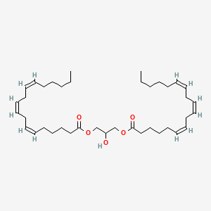 molecular formula C39H64O5 B3026122 1,3-二伽马亚麻二烯 CAS No. 372516-95-5