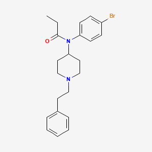 molecular formula C22H27BrN2O B3026153 Para-bromofentanyl CAS No. 117994-23-7