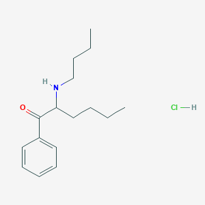2-(Butylamino)-1-phenyl-1-hexanone, monohydrochloride