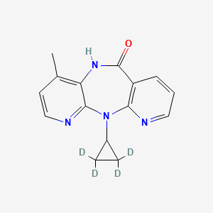 11-cyclopropyl-2,2,3,3-d4-5,11-dihydro-4-methyl-6H-dipyrido[3,2-b:2',3'-e][1,4]diazepin-6-one