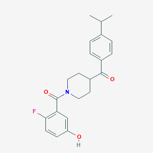molecular formula C22H24FNO3 B3026169 Magl-IN-1 CAS No. 2324160-91-8