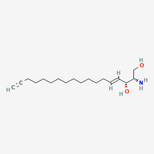 (2S,3R,4E)-2-amino-4-octadecen-17-yne-1,3-diol