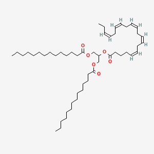 5Z,8Z,11Z,14Z,17Z-eicosapentaenoic acid, 2-[(1-oxotetradecyl)oxy]-1-[[(1-oxotetradecyl)oxy]methyl]ethyl ester