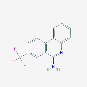 6-Phenanthridinamine, 8-(trifluoromethyl)-