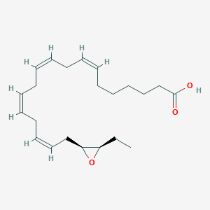 molecular formula C22H34O3 B3026263 18-(3-ethyl-2-oxiranyl)-7Z,10Z,13Z,16Z-octadecatetraenoicacid CAS No. 1359721-83-7