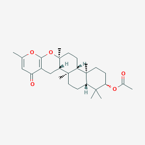 molecular formula C28H40O5 B3026300 Chevalone C CAS No. 1318025-77-2