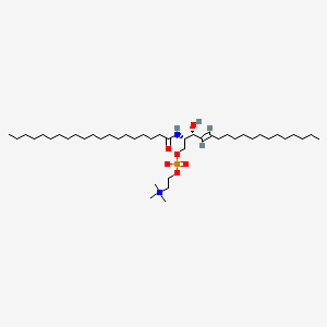 molecular formula C43H87N2O6P B3026333 C20 Sphingomyelin CAS No. 121999-68-6