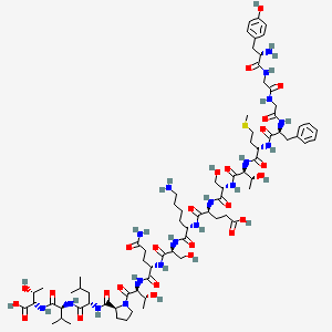 molecular formula C77H120N18O26S B3026338 α-内啡肽 CAS No. 59004-96-5