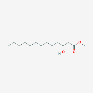 molecular formula C14H28O3 B3026344 Methyl 3-hydroxytridecanoate 