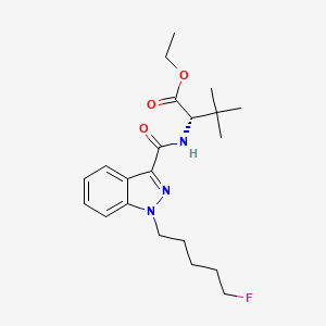 molecular formula C21H30FN3O3 B3026391 5F-Edmb-pinaca CAS No. 2504100-69-8