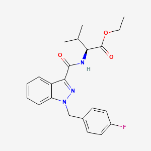 molecular formula C22H24FN3O3 B3026405 Emb-fubinaca CAS No. 2365470-94-4
