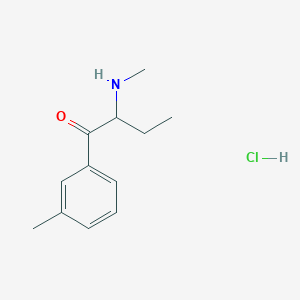 molecular formula C12H18ClNO B3026423 2-(Methylamino)-1-(m-tolyl)butan-1-one,monohydrochloride CAS No. 1797911-07-9