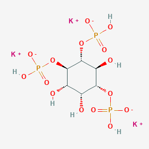 molecular formula C6H12K3O15P3 B3026437 D-Myo-inositol 1,4,5-triphosphate tripotassium salt CAS No. 141611-11-2