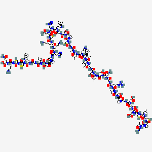 molecular formula C213H329N63O61S6 B3026492 Toxin II (anemonia sulcata) CAS No. 60748-45-0