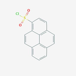 molecular formula C16H9ClO2S B3026493 1-Pyrenesulfonyl chloride CAS No. 61494-52-8