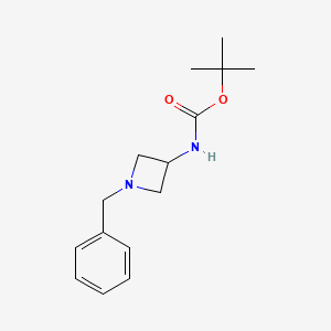 molecular formula C15H22N2O2 B3026506 tert-Butyl (1-benzylazetidin-3-yl)carbamate CAS No. 1000577-78-5